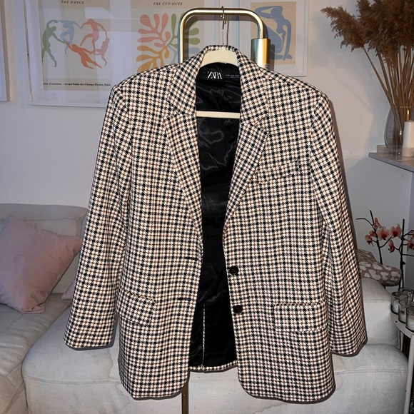 Check Suit Blazer - ZARA - Picture 1 of 1